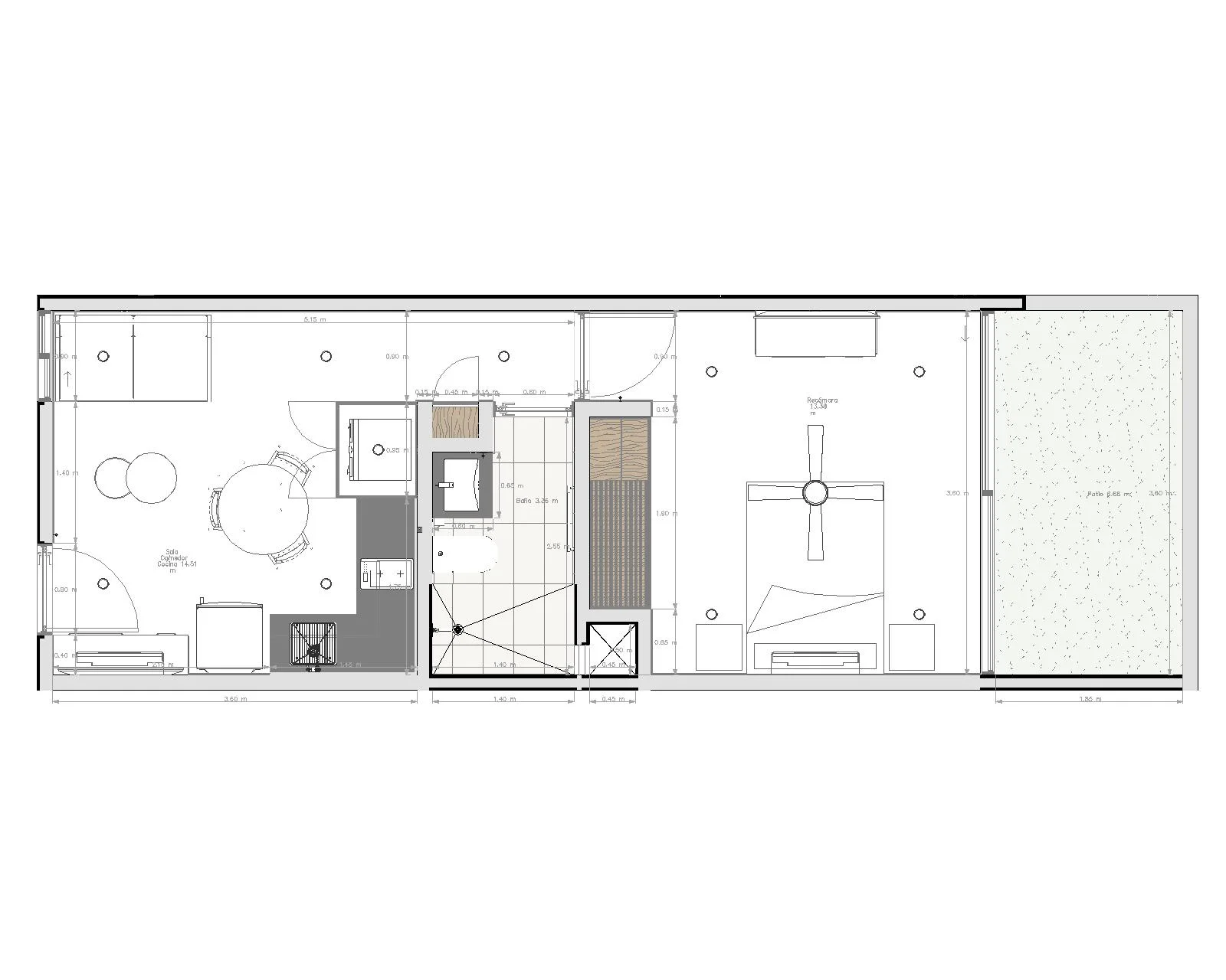 Plano del modelo Kaia